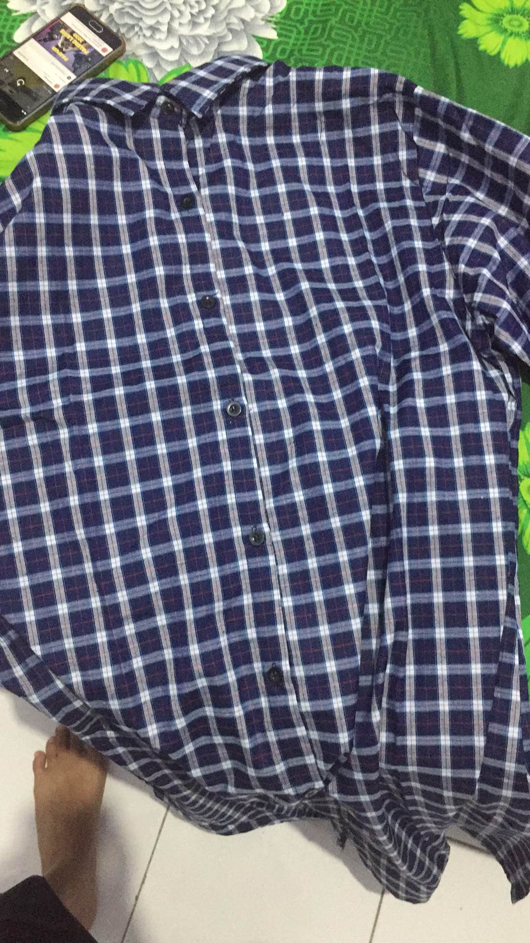 Tunik Kemeja Jumbo Wanita Ld 116