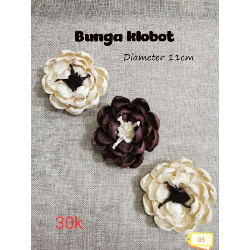 

BUNGA KLOBOT (3pcs) no. 05