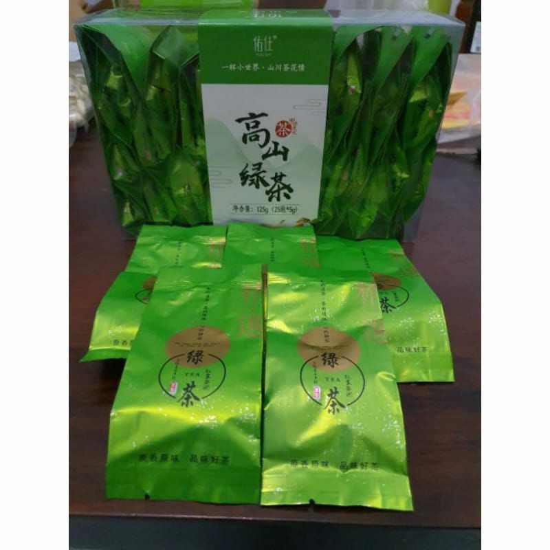 

125g Chinese Tea Gao Shan Lu Cha Lv Cha Teh Hijau / Lik Cha.