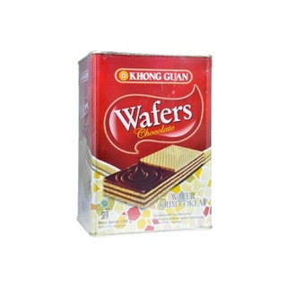 Jual Khong Guan Wafers Chocolate Snack Cemilan Wafer Cokelat Kemasan ...