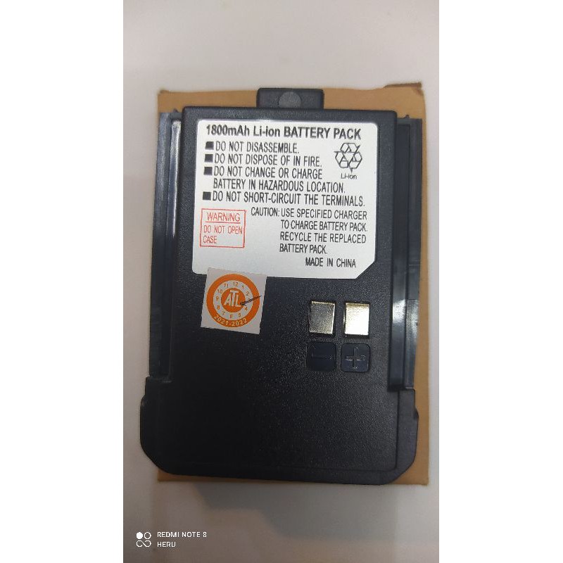 batery radio ht weierwei 688