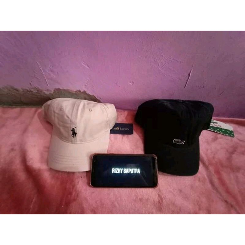 TOPI POLO STRAP KULIT