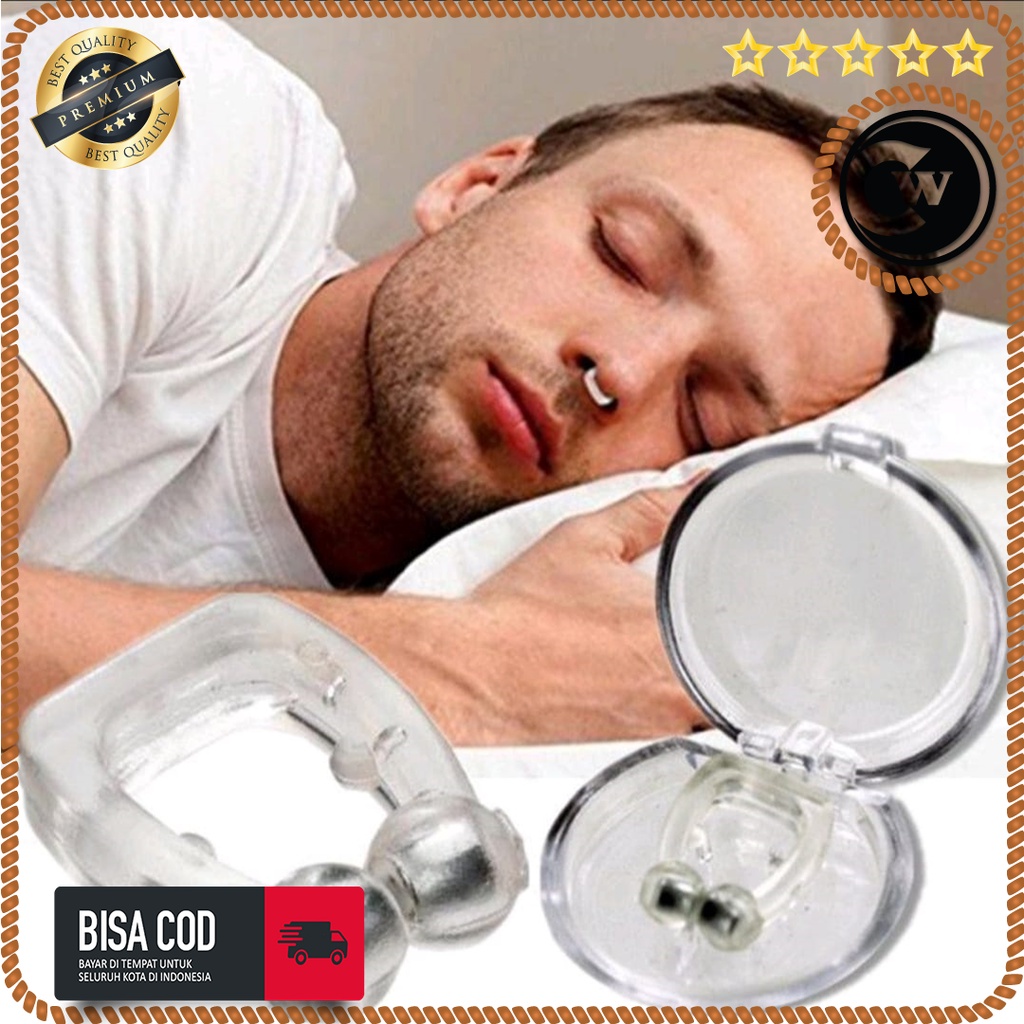 Alat Anti Ngorok Anti Dengkur Pernafasan hidung Bahan Silicone Nose Breathing Stop Snoring Magnetic