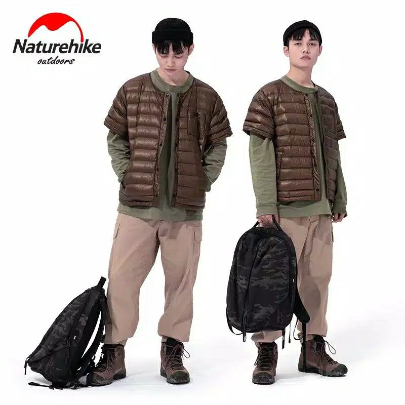 JAKET LENGAN PENDEK GOOSE DOWN NATUREHIKE NH20FS049