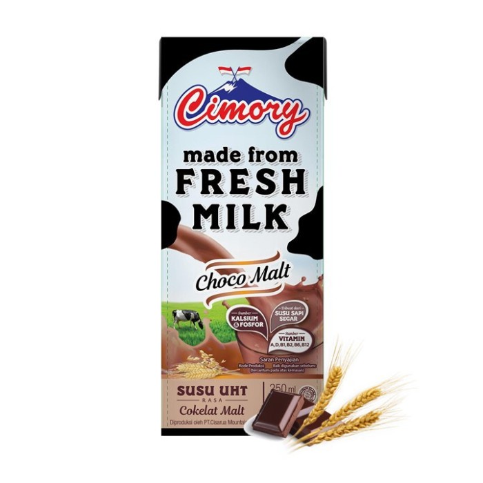 

CIMORY UHT FRESH MILK CHOCOMALT 250ML