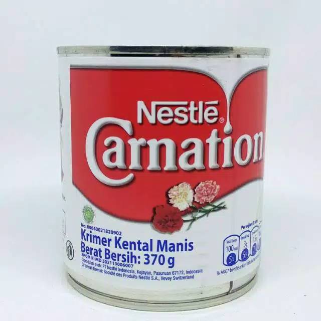  Susu Carnation  Nestle 370gr Susu  Krimer Kental Manis 