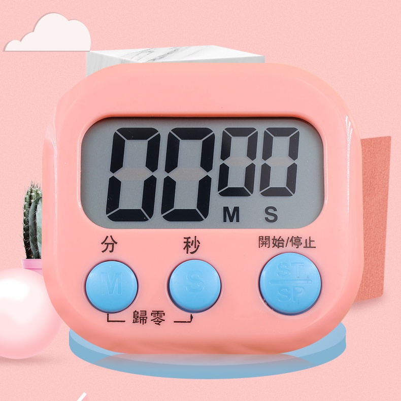 TIMER MINI DIGITAL DAPUR kitchen alat pengingat alarm masak stopwatch  jam clock cooking oven kue