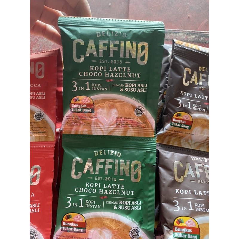 KOPI CAFFINO HAZELNUT, MOCHA, CLASSIC RENTENG