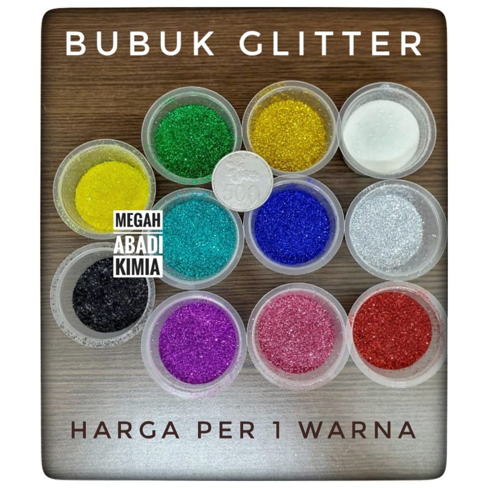 Bubuk glitter / glitter powder / serbuk glitter / 10 gram