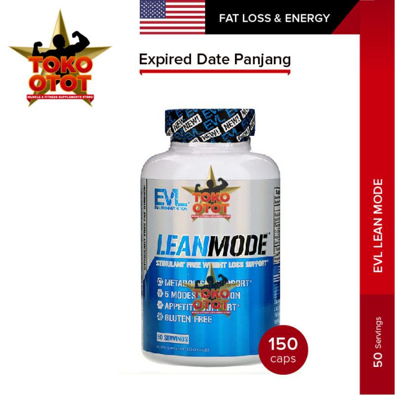 EVL Lean Mode 150 capsules EVL LeanMode Fat burner EVL Fatburn