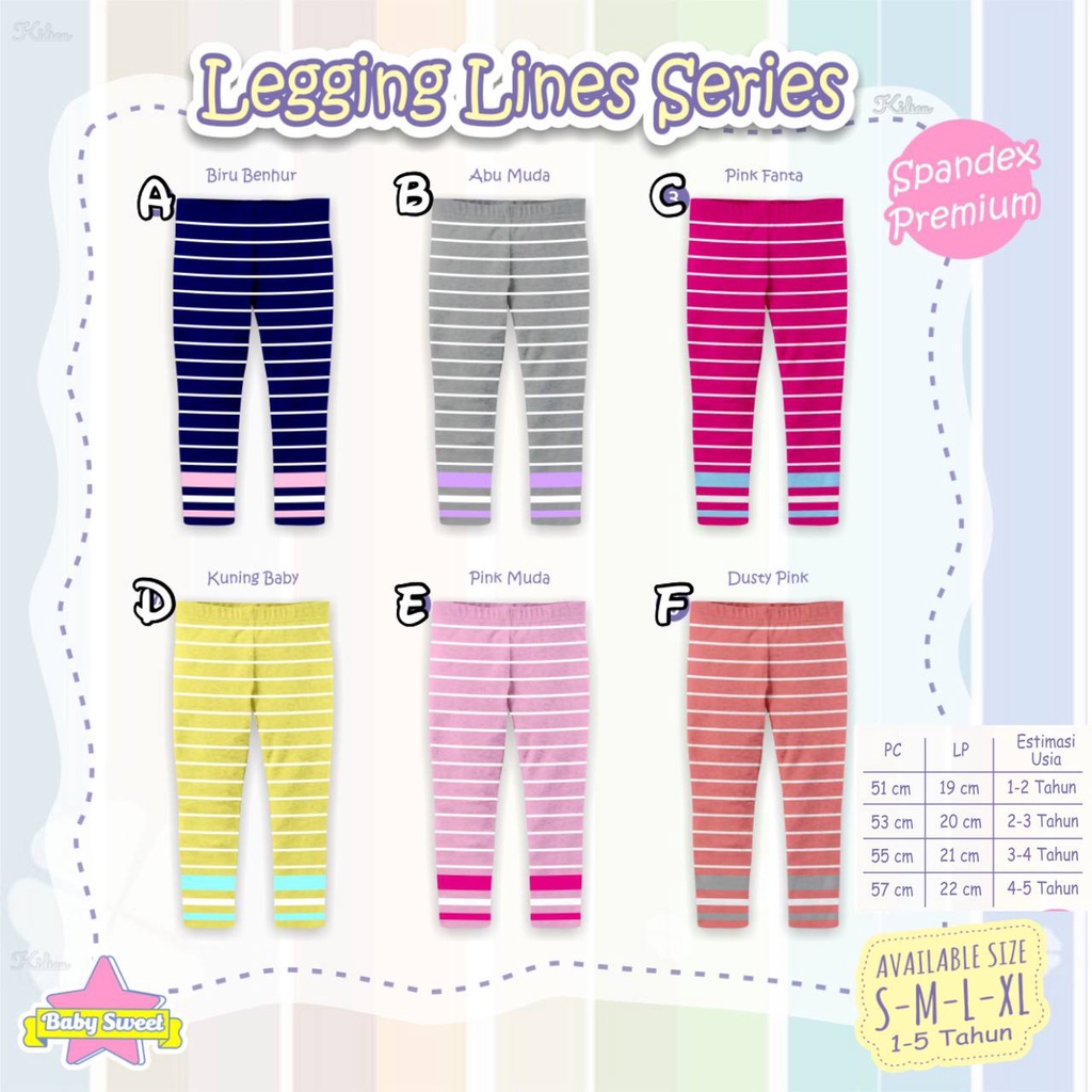 Leging lines Series By Baby sweet