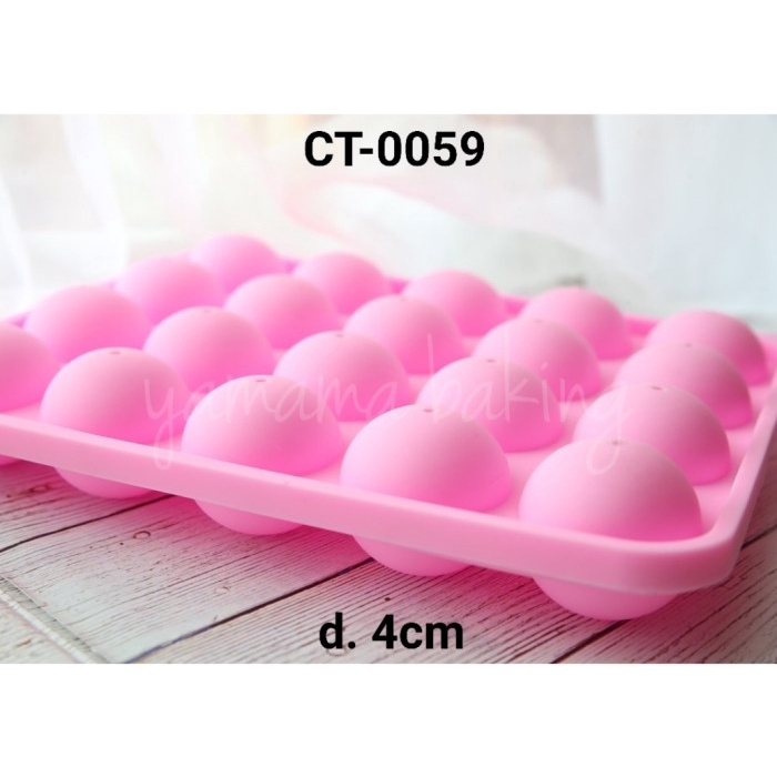 

KUE-PENGHIAS-ALAT- CT-59 CETAKAN SILIKON COKLAT CAKE POP ES KRIM BULAT PENUH -ALAT-PENGHIAS-KUE.
