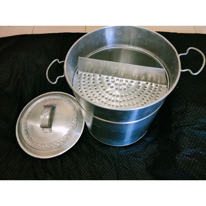 Dandang/kukusan bakso 5 kg tebal 0,8 mm