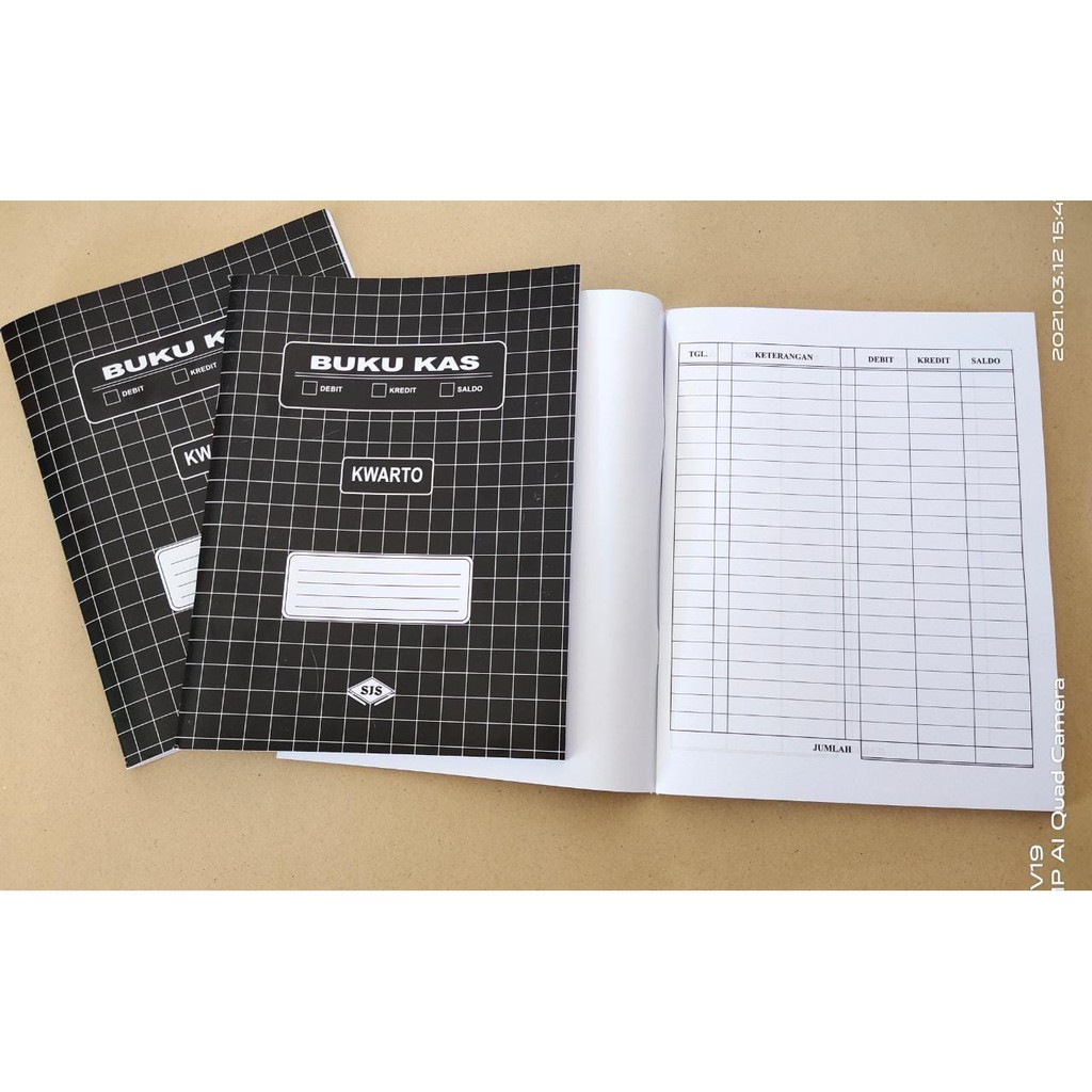 

BUKU KAS KWARTO 45 LEMBAR - kuarto