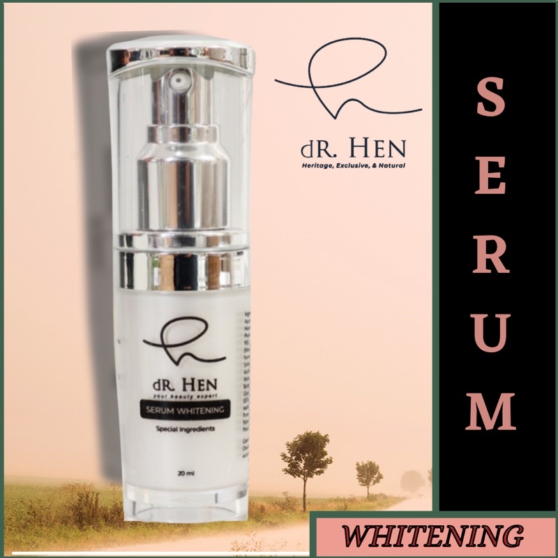 serum whitening dr hen / serum wajah drhen / pemutih wajah dr. hen  perawatan wajah dr hen by Athena