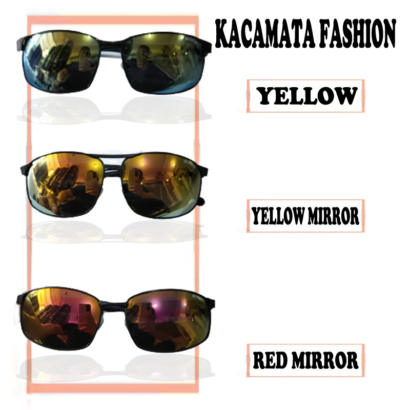 kacamata hitam pria wanita wild street sunglasses fashion retro simple kaca mata gaya korea