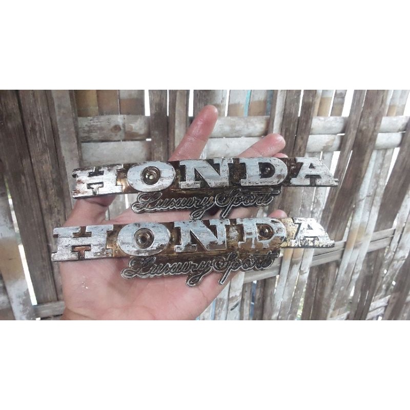 logo Honda gl pro /emblem tengki gl pro neotek /gl max original