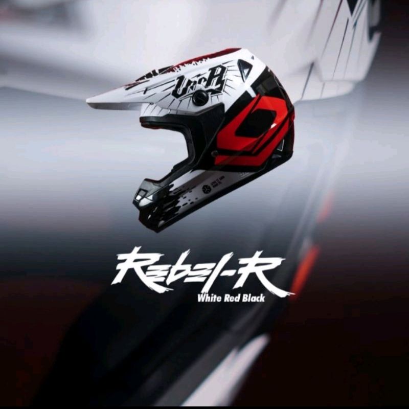 HELM RSV ORCA REBEL R WHITE RED BLACK