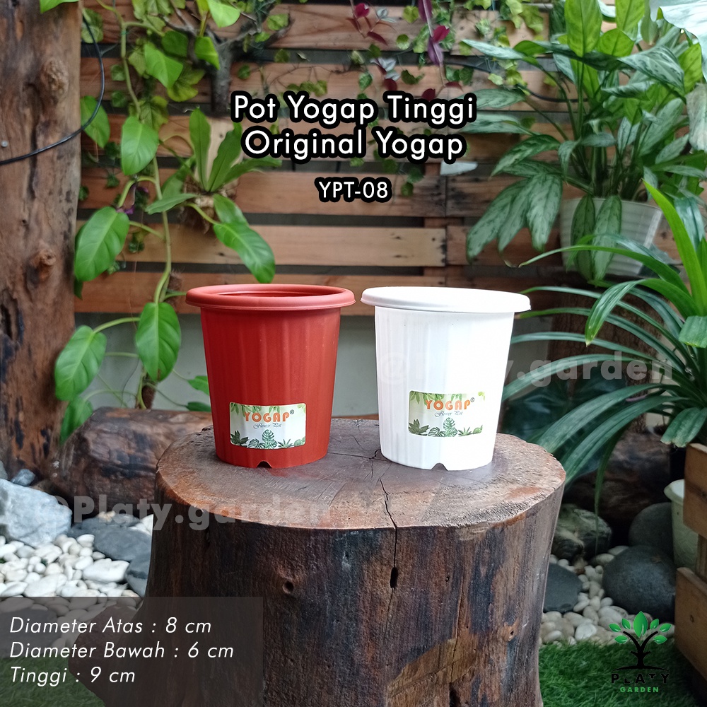 Pot Yogap Tinggi  | Original Yogap Flower | (YPT 08 - YPT 15)