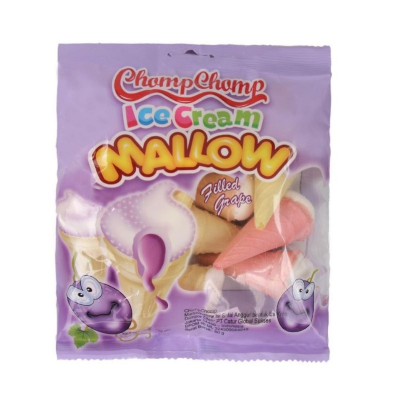 

Chomp-Chomp Ice Cream Mallow Grape Marshmallow 60 g