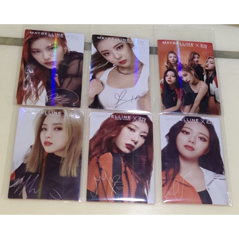 MAYBELLINE X ITZY PHOTOCARD