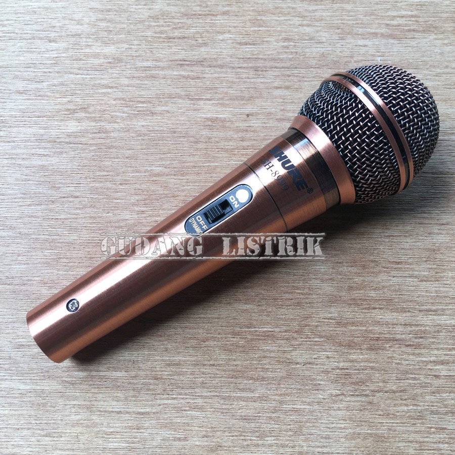 Microphone Kabel SH 582 Mic Body Besi