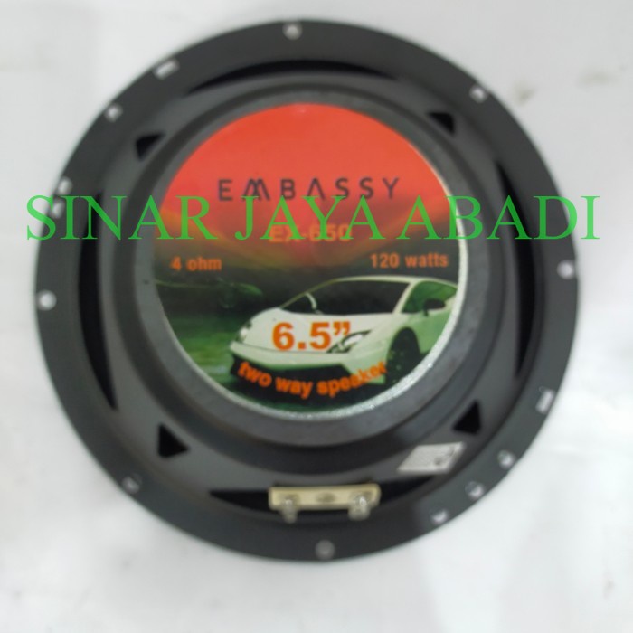 SPEAKER MOBIL EMBASSY EX650 6.5INCH ORIGINAL