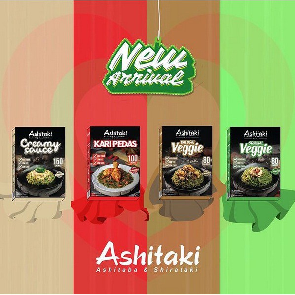 Ashitaki Mie Goreng NEW VARIANT (Rendah Kalori)