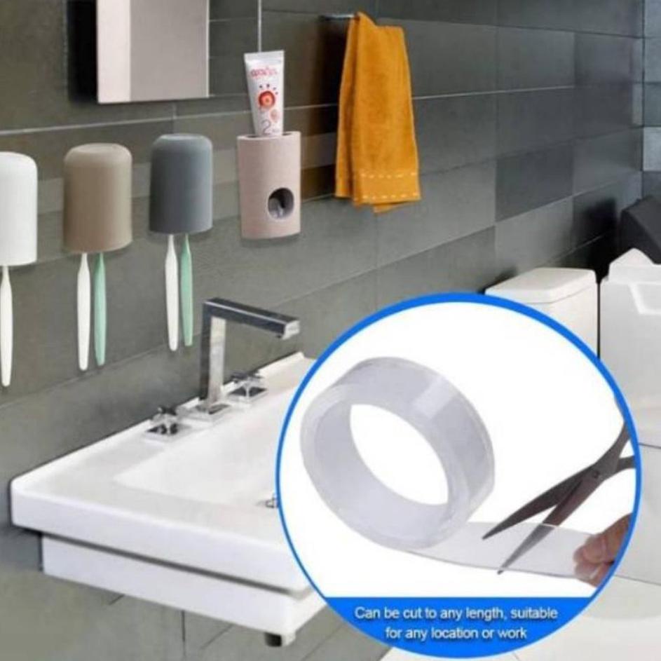 

(ldjx -34) [300Gram][1m,3m,5m]ISOLASI DINDING LEM DOUBLE TIP SUPER KUAT GRIP TAPE 100 CM LEM tsld787