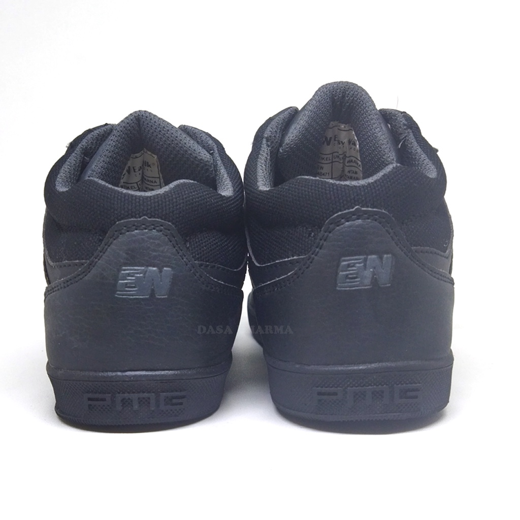 Sepatu Easy Walk Anak Hitam Tali Tinggi Original Sekolah SD Anak Laki Laki Perempuan