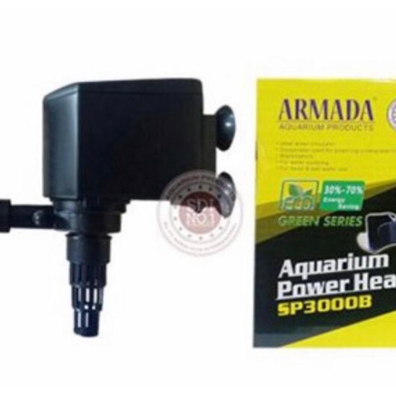 POMPA AIR CELUP AQUARIUM ARMADA SP-3000 B POWER HEAD SP 3000B SP 3000 B