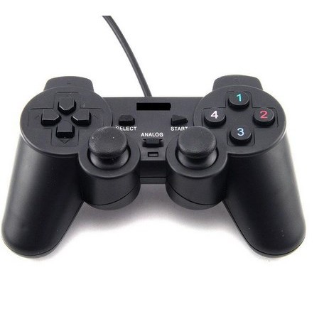 ITSTORE Game pad single hitam // Stik pc single hitam // stik pc getar kwalitas super gamepad joystick