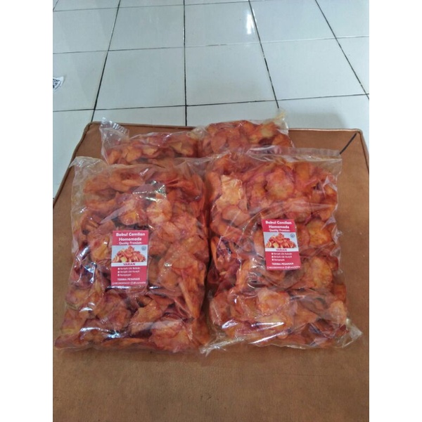 

keripik ubi sanjay / sambalado Jambi pedas manis