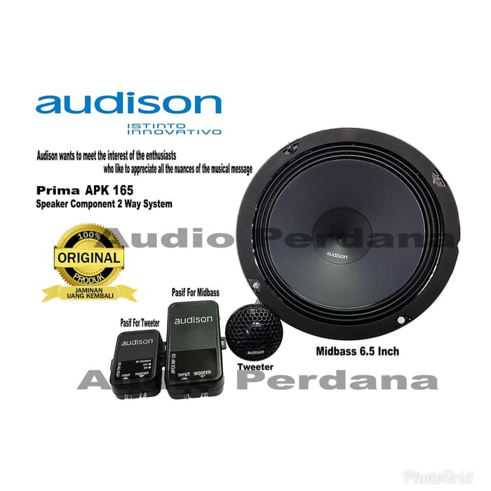 Audison APK165 Speaker Split 2way Audison APK 165 2 Ohm