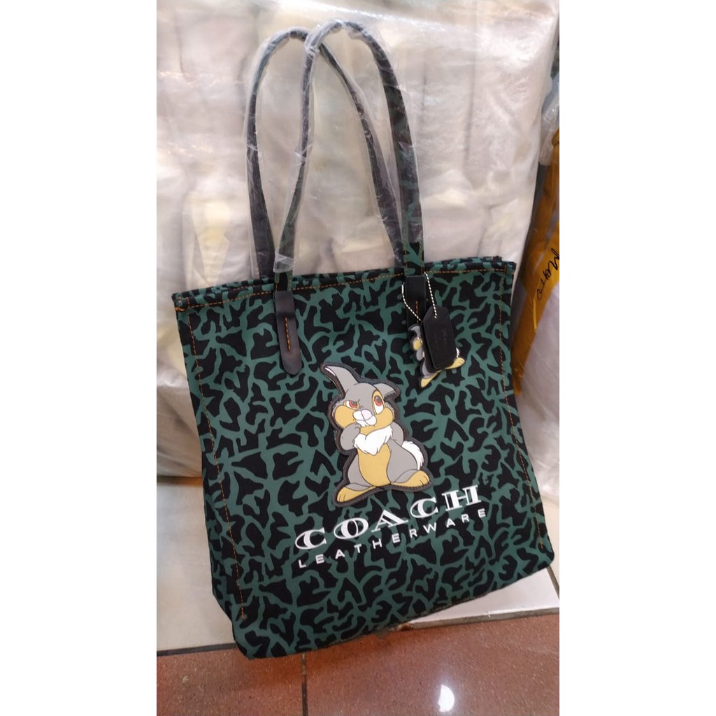 Tas Coach Disney Tote Bag Kanvas Semprem Quality