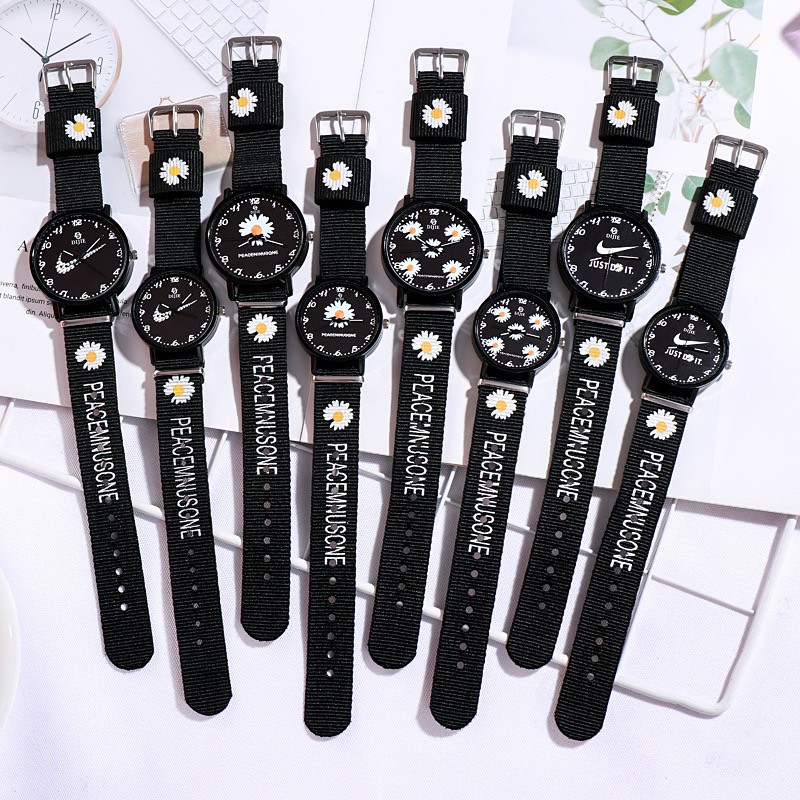 ✅COD [BBS] Jam Tangan  Quartz Putih Dan Hitam / New Jam Tangan Terbaru Fashion Couple Tren murah C67