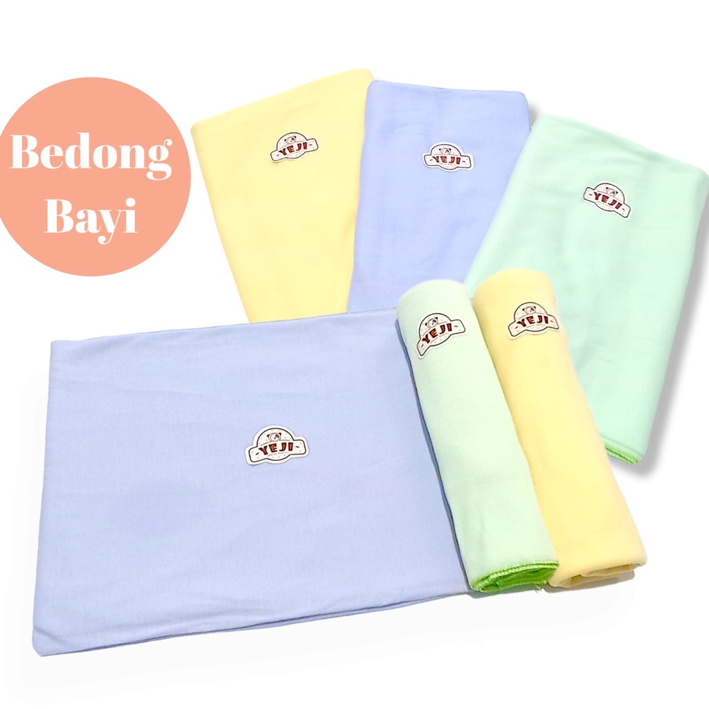 Bedong Bayi multifungsi isi 3 pcs | Bedong Bayi Motif Polos