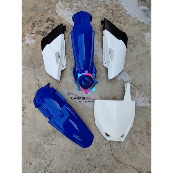 Body Set Motor Trail YZ 85 New Tahun 2016 Warna Biru Hitam Putih Orange Merah Kuning Hijau