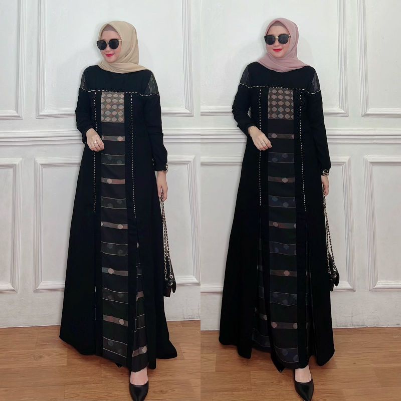 Gamis/ Abaya  kasmir// Madinah Ori/ ready/ adek New Lusy