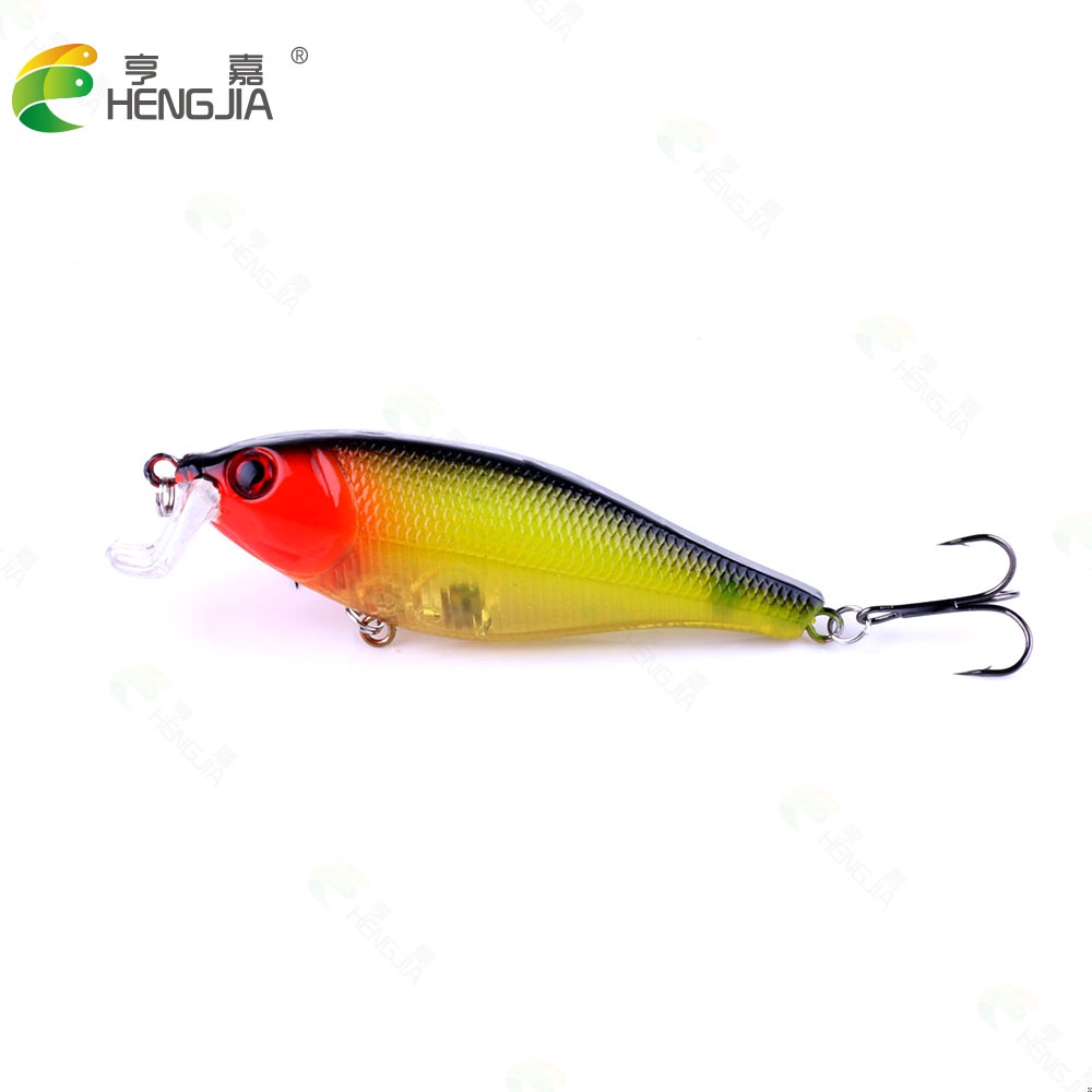 Hengjia 2PCS Umpan pancing crankbait Bentuk Ikan Kecil 9.5cm / 14.6g