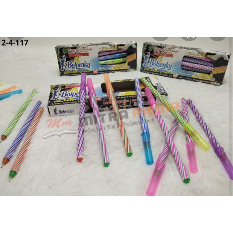 

BOLPENKU ULIR ISI 12 PCS /PULPEN MURAH/BALPOIN MURAH