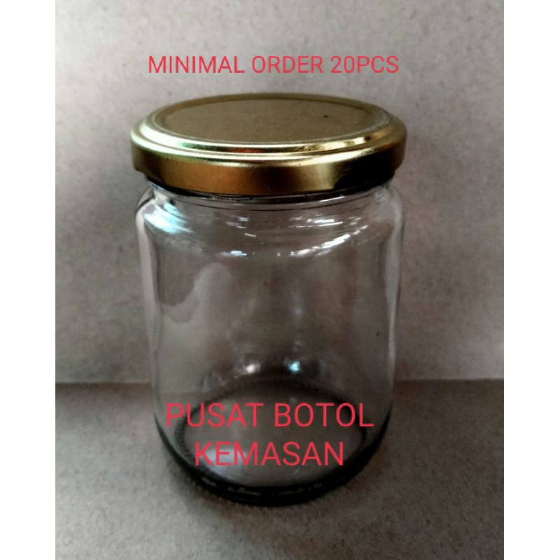 JAR KACA 250ML TOPLES MADU 250ML TOPLES SAMBAL TOPLES COKLAT CAKE