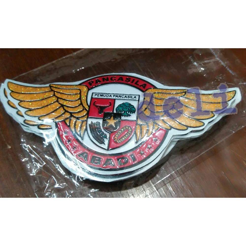 

Promo Stiker Pemuda Pancasila Wings 10x5 Murah