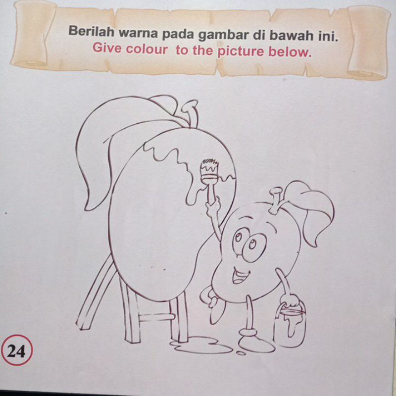 Buku Cerita Anak Akulah MANGGA / BILINGUAL