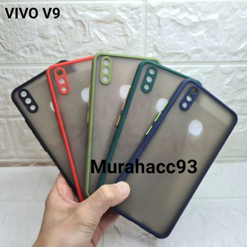 [MA] CASE BUMPER MY CHOICE VIVO V9 / VIVO Y85 HYBRID MATTE MY CHOICE PELINDUNG CAMERA