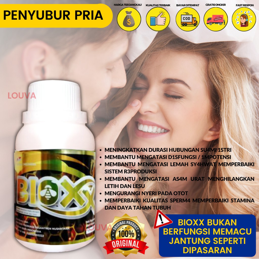 Obat Subur_Herbal Kesuburan Pria Mandul - Pengental Penambah Spermr pria BIOXX original - 100% ASLI