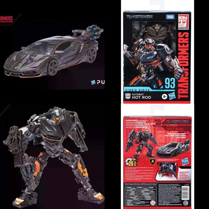 PROMO TERBATAS DP - Hasbro Transformers Studio Series 93 SS 93 Deluxe Hot Rod TERBARU