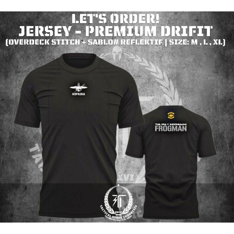 Jersey TNI - Premium Drifit - Sablon Reflektif - Zeni , Armed , Kavaleri , Taipur , Taifib , Kopaska - Eksklusif Lorengid