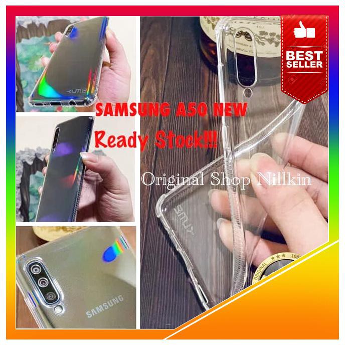Acc Hp Samsung A50 A 50 Soft Case Ume Big Bang Air Anti Crack Anti Jamur A50
