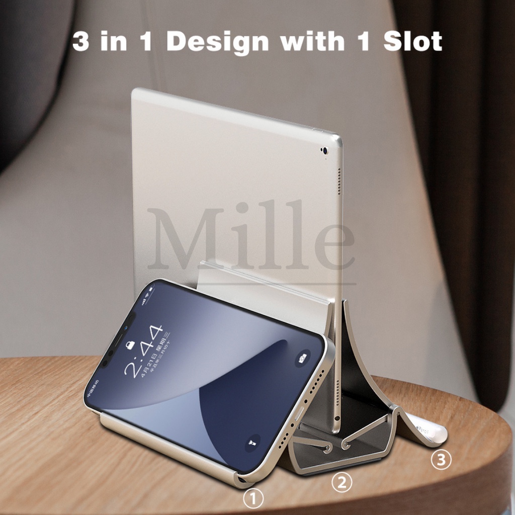 Laptop Holder | Vertical Stand Holder| Mille Accessories